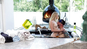 Stepdaughter is going to step over a few lines in this one