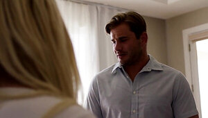 Girlfriend fucks him alongside his sex doll in an FFM