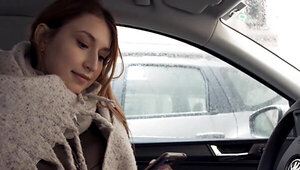 Debt collector dicking for a submissive teen hottie