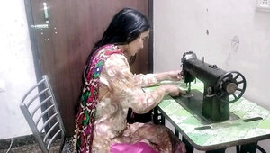 Amateur Indian woman is making love with her partner