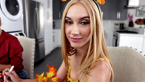 Bratty stepsisters are going to share his firmness together