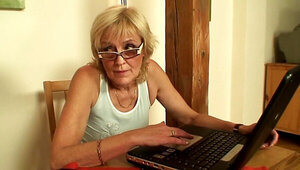 Mommy of his wife is going to give him that old cunt