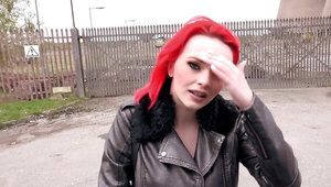 Jasmine James is an unforgettable British whore with red hair