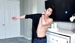 Good looking Asian stepmom will take care of hard dick