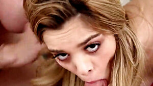 Stepmommy fucking alongside a horny teen stunner in FFM