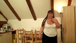 Wife catches him cheating with a big ass Czech momma