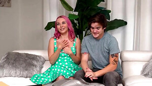 Vintage music gets this slutty mommy very fucking horny