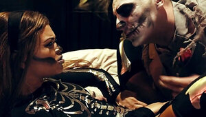 Zombie fuck with Destiny Cruz being really horny for dick