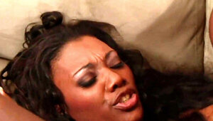 This porn video is the best black on black fuck movies