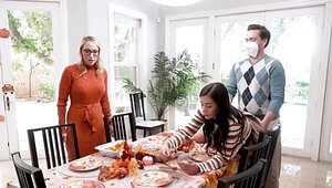 Rowdy thanks FUCKING giving with freeuse stepfamily