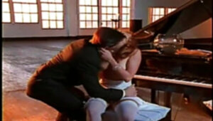 Peter North & Krista Maze at the piano (Classic Scene)