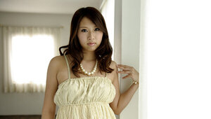Mai Asahina's teen body gets ravished by two horny guys