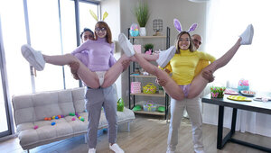 Easter swapping with Katie Kush and her stepdaddy