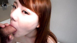 Begging Japanese girl is going to show her amazing skills