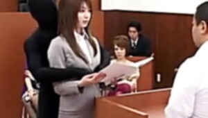 Those crazy japanese dame lawyer laid by invisible shadow