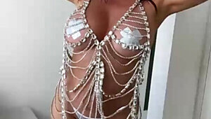 Alexis Fawx wearing a sexy outfit in one NSFW vlog