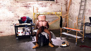 Nothing sensible about how Natasha Starr fucks black cocks