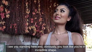 Indian girl from the UK getting off on a nice white dick