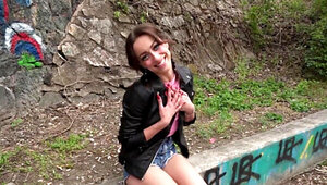 Public pleasure with a really submissive pornstar hoe