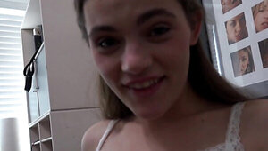 Juniper Ren shows innocence during kinky fucking in POV