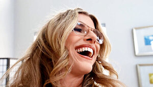 Busty blonde MILF gets her asshole pounded by a BBC