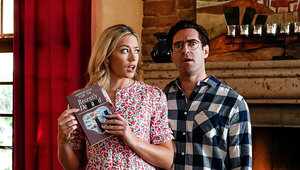 Having a wild foursome party with Beetlejuice and his girl