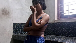 Amateur Indian girl getting her boobs groped on camera