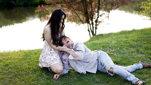 Kitana Lure and Ricky Rascal are fucking in front of a couple