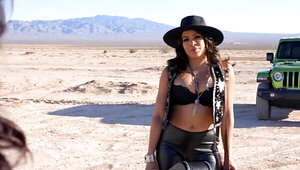 Girls showing what they can do to make a hard cock happy