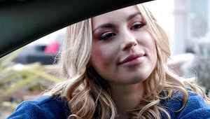 Stranger's black cock is the best treat for a white girl