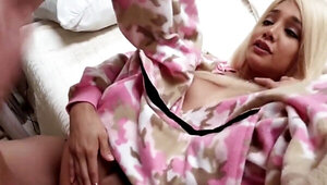 Hot girls decide to get frisky during a regular sleepover