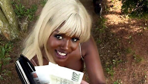 Rich guy buys this black pussy and fucks it savagely