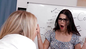 Two crazy hot women want his yummy fucking boner today