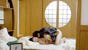 Hard screwing in the bedroom for an adorable starlet