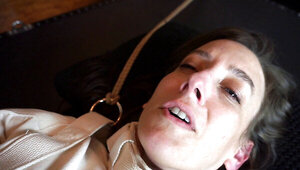 Elise Graves finds herself tied and fingered by An Li