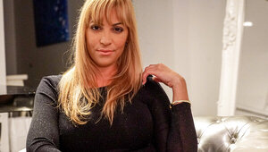 Blonde MILF Kitana getting her twat dominated by a BBC