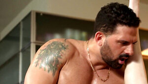 Lorenzo Viota fucks Jasmine Jayne in front of a cuckold