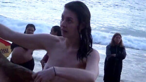 REALBEACHFLY.COM # 42 TEENAGER NATURIST BELLOWING CAUGHT ALLEGIANCE BARE