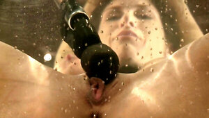 Sexy Slut Tied Up With Her Legs Spread In The Pool