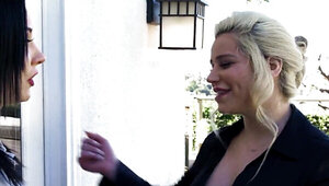 Hot women with great bodies banging in a threesome