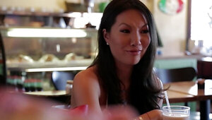 Asa Akira shares bed with passionate lover and doesn't regret