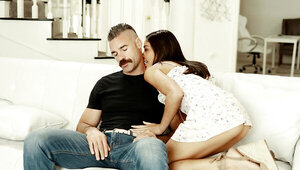 Charles Dera butt-fucks his pretty stepdaughter Emily Willis