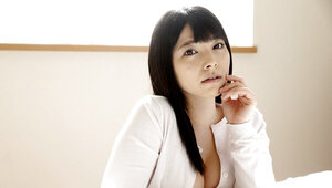 Horny Japanese babe is begging to get a hard fuck in the pussy