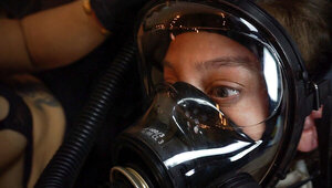 Tied-up chick gets her cunt teased in this homemade performance