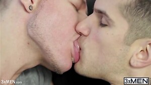 2 molten studs Matt Anders and Pierre Fitch smooching and big-boobed each others thick and thick shaft