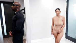 Busty Brunette Cheats on Husband With Big Black Cock