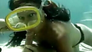 Underwater jism shot compilation