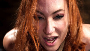 Sophia Locke is bound naked and fucked by Johnny Castle