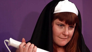 Masturbating nun wants him to eat her out or beyond
