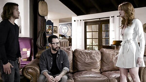 Lacy Lennon has a hairy pussy and she LOVES hard sex